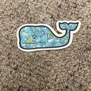 Whale sticker